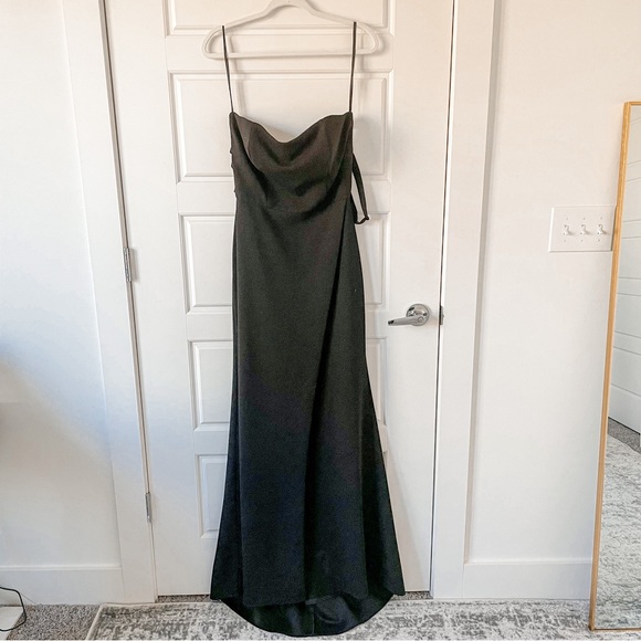 LA FEMME 27035 DRESS Strapless Maxi Gown - Picture 7 of 8